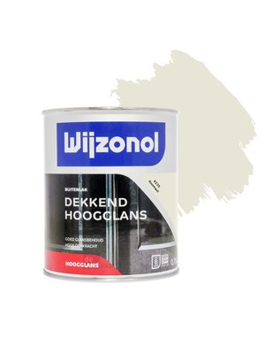 Wijzonol Dekkend Hoogglanslak 750 ml 9235 Roomwit