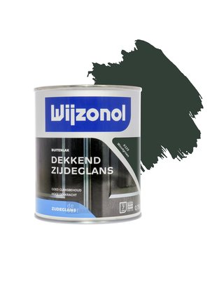 Wijzonol Dekkend Zijdeglanslak 750 ml 9325 Woudgroen