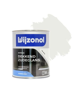 Wijzonol Dekkend Zijdeglanslak 750 ml RAL 9010