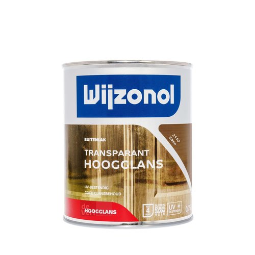 Wijzonol Transparant Hoogglanslak 750 ml 3110 Eiken