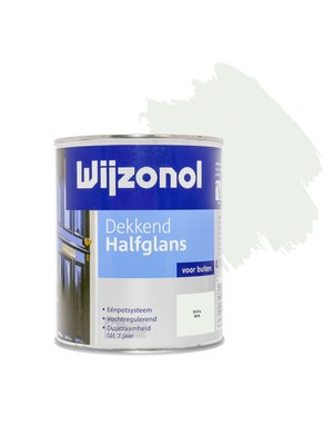 Wijzonol Dekkend Halfglans 750 ml 9104 Wit Wijzonol Dekkend Halfglans 750 ml 9104 Wit