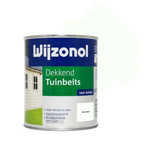 Wijzonol Dekkend Tuinbeits - RAL 9010
