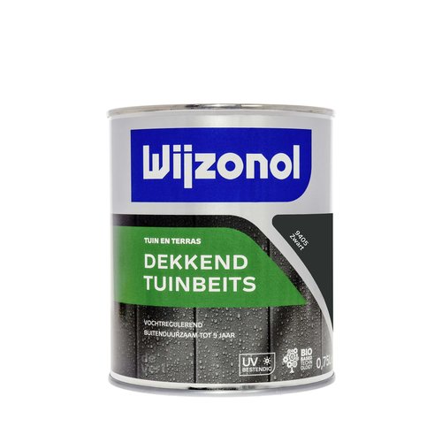 Wijzonol Dekkend Tuinbeits - Zwart