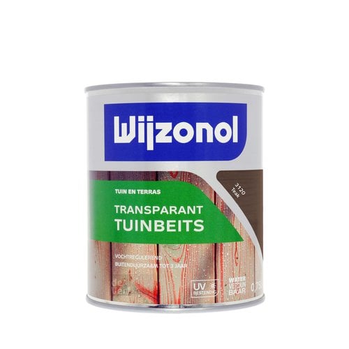 Wijzonol Transparant Tuinbeits - Teak