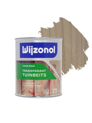Wijzonol Transparant Tuinbeits - Lichtgrijs
