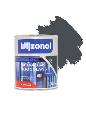 Wijzonol Metaallak Hoogglans 9121 Antraciet