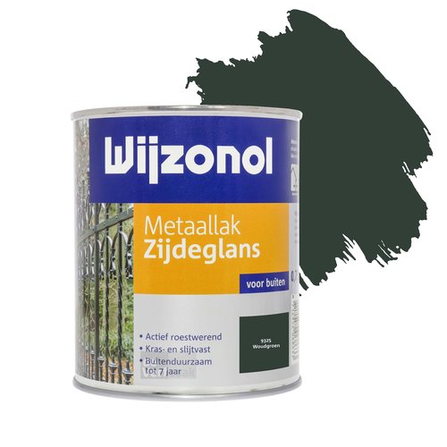 Wijzonol Metaallak Zijdeglans 9325 Woudgroen