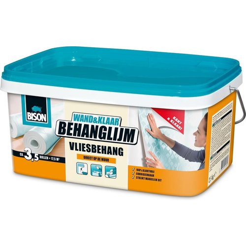 Bison Wand en Klaar Vliesbehang