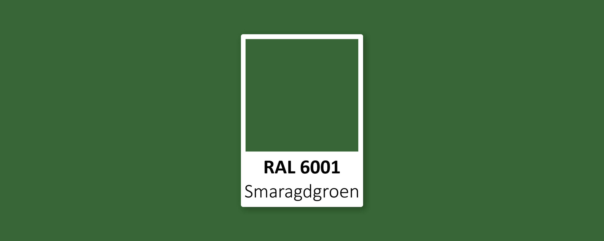 RAL 6001: Smaragdgroen