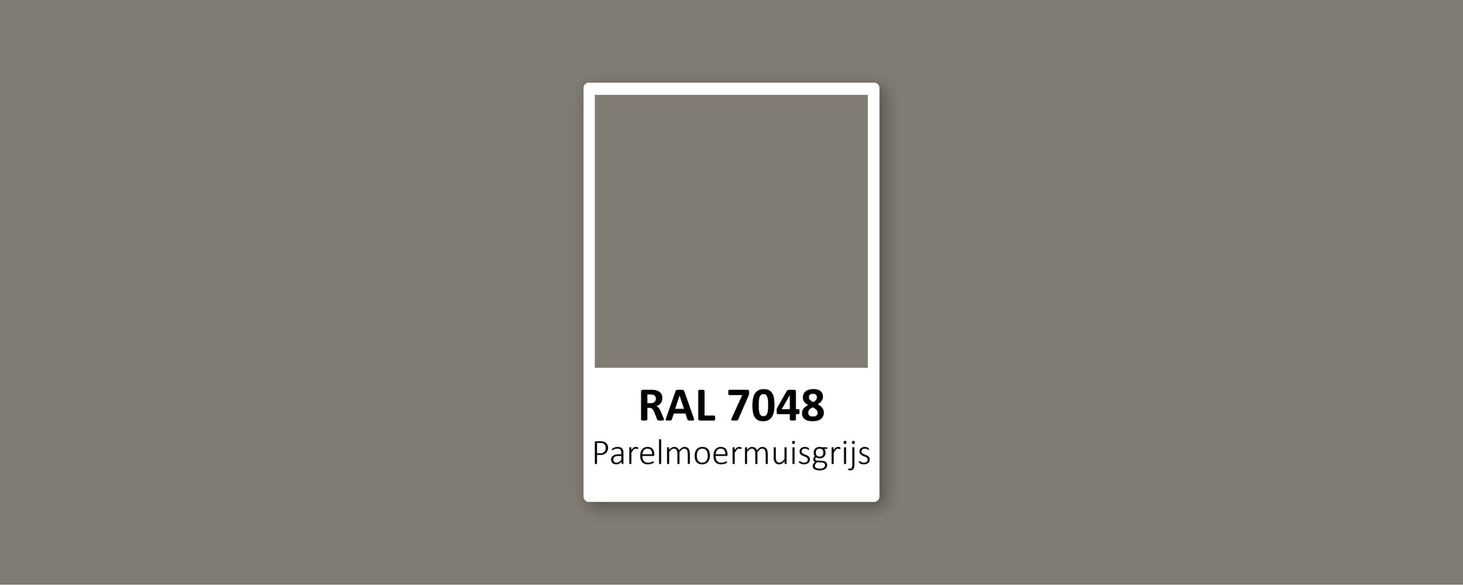 RAL 7048: Parelmoer muisgrijs - De Verfzaak