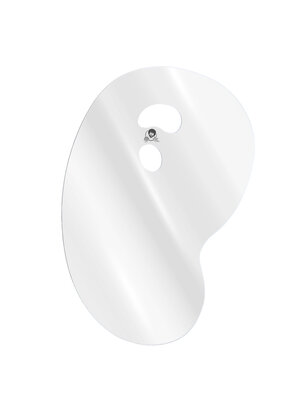 Bob Ross Plastic Schilderspalet - transparant acryl