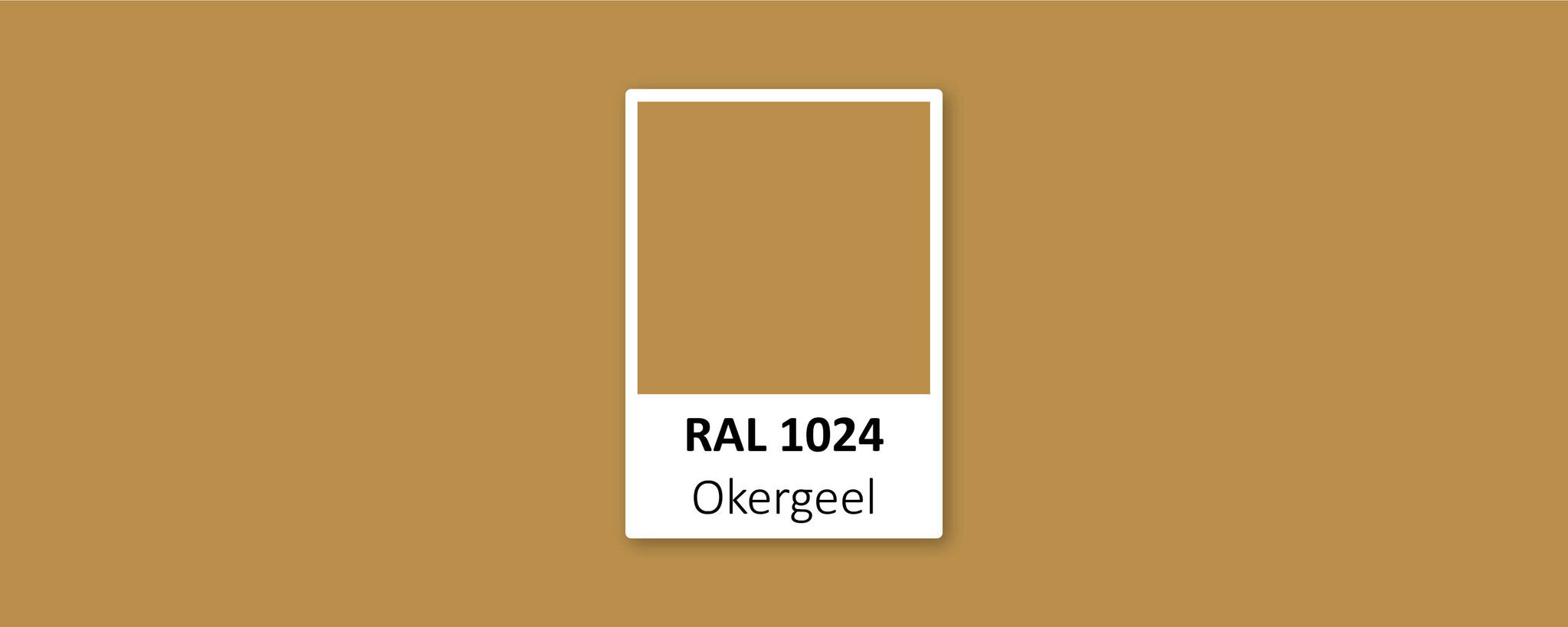 RAL 1024: Okergeel - De Verfzaak