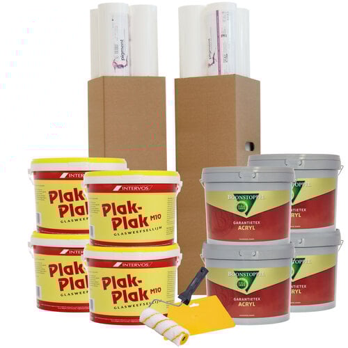 Complete Renovlies Set Boonstoppel Acryl - RAL 9010