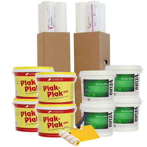 Complete Renovlies Set Einza Karat Plus - RAL 9010