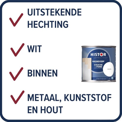 Histor Perfect Finish Grondverf - White