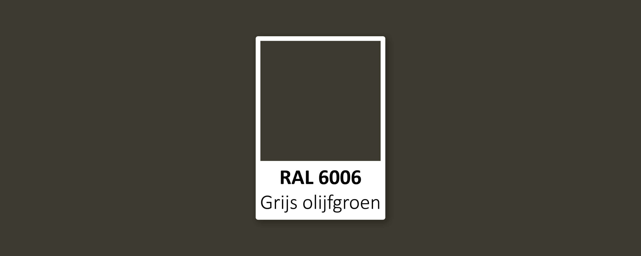 RAL 6006: Grijs olijfgroen