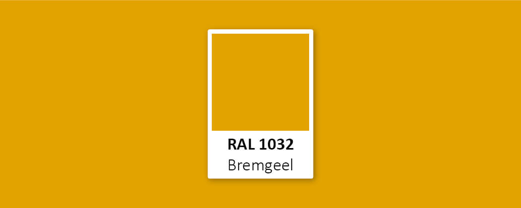 RAL 1032: Bremgeel