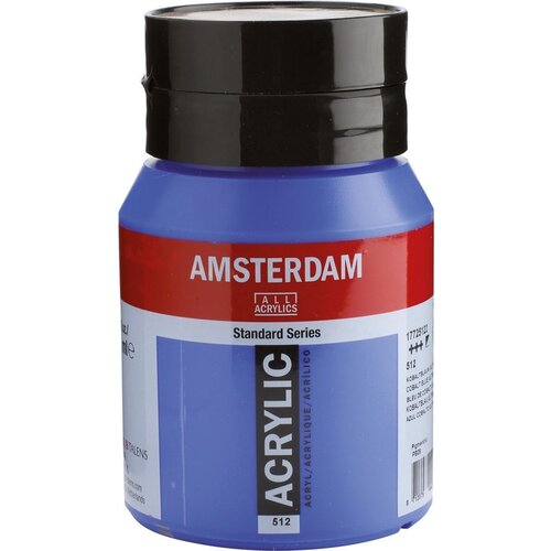 Royal Talens Amsterdam Acrylverf 500 ml - Kobaltblauw Ultramarine 512
