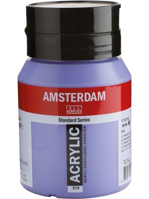 Royal Talens Amsterdam Acrylverf 500 ml - Ultramarijn Violet Licht 519