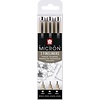 Royal Talens Pigma Micron Etui 3 fineliners Zwart  - Zwart