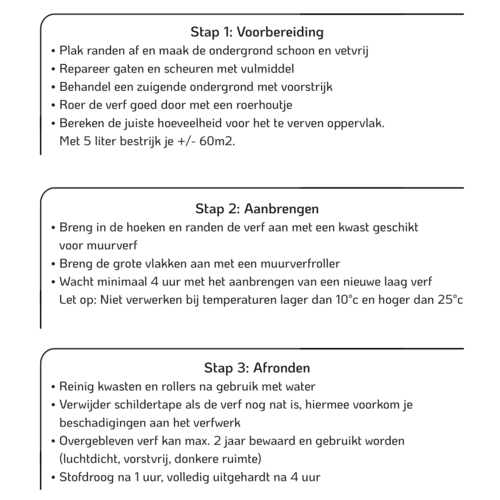 Bokmerk Muurverf Extramat - Early Shade