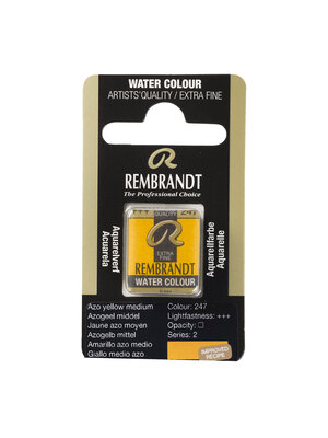 Rembrandt Aquarelverf Napje - Azogeel Middel #247