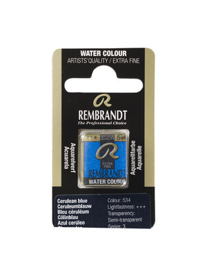 Rembrandt Aquarelverf Napje - Ceruleumblauw #534