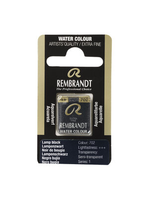Rembrandt Aquarelverf Napje - Lampenzwart #702