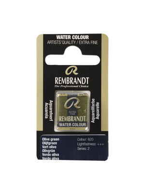 Rembrandt Aquarelverf Napje - Olijfgroen #620 Rembrandt Aquarelverf Napje - Olijfgroen #620
