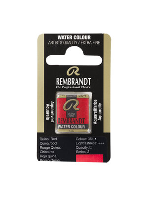 Rembrandt Aquarelverf Napje - Quinacridonerood #364 Rembrandt Aquarelverf Napje - Quinacridonerood #364