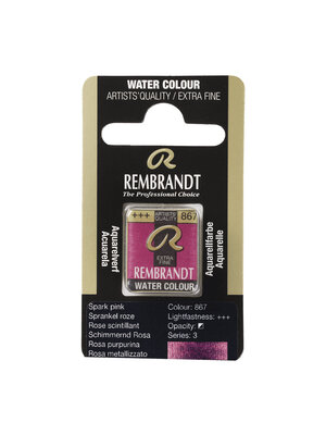 Rembrandt Aquarelverf Napje - Sprankel Roze #867 Rembrandt Aquarelverf Napje - Sprankel Roze #867