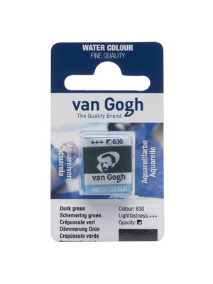 Van Gogh Aquarelverf Napje - Schemering Groen #630 Van Gogh Aquarelverf Napje - Schemering Groen #630