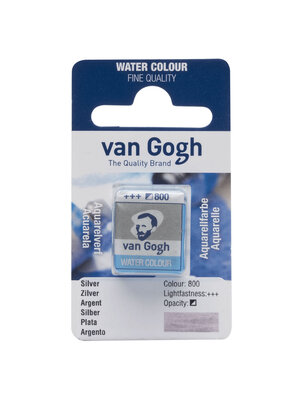 Van Gogh Aquarelverf Napje - Zilver #800 Van Gogh Aquarelverf Napje - Zilver #800