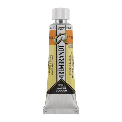 Rembrandt Aquarelverf Tube 10 ml - Azogeel Donker #248