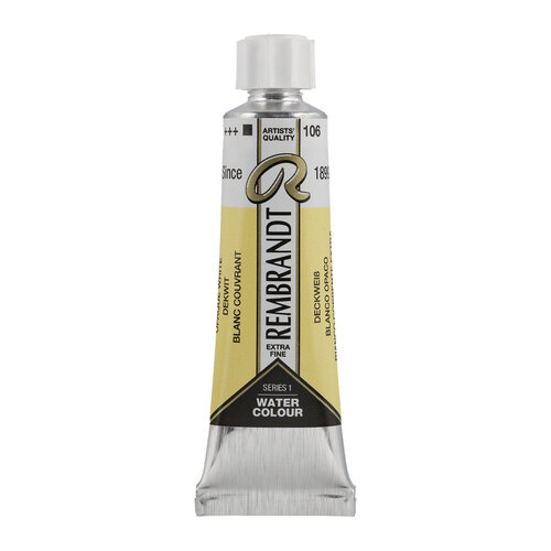 Rembrandt Aquarelverf Tube 10 ml - Dekwit #106