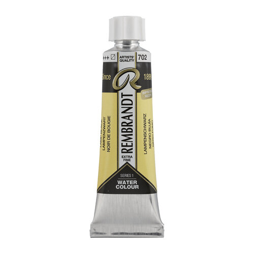 Rembrandt Aquarelverf Tube 10 ml - Lampenzwart #702