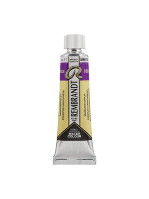 Rembrandt Aquarelverf Tube 10 ml - Mangaanviolet #596 Rembrandt Aquarelverf Tube 10 ml - Mangaanviolet #596