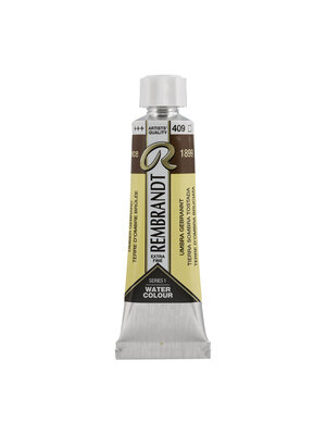 Rembrandt Aquarelverf Tube 10 ml - Omber Gebrand #409 Rembrandt Aquarelverf Tube 10 ml - Omber Gebrand #409