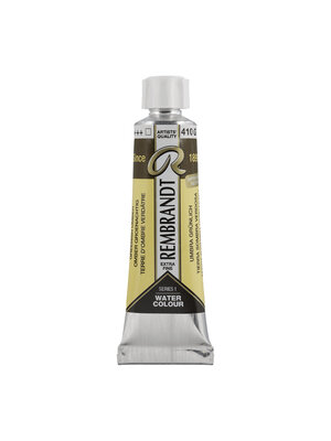 Rembrandt Aquarelverf Tube 10 ml - Omber Groenachtig #410 Rembrandt Aquarelverf Tube 10 ml - Omber Groenachtig #410