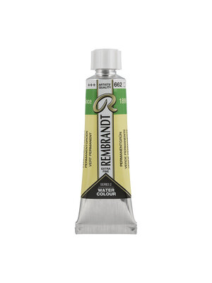 Rembrandt Aquarelverf Tube 10 ml - Permanentgroen #662 Rembrandt Aquarelverf Tube 10 ml - Permanentgroen #662
