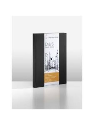 Hahnemuhle Tekenboek Dummy Artist - 140 gr Portrait Zwart - A6 - 62 Vellen