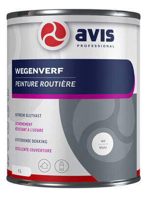 Avis Wegenverf - Wit Avis Wegenverf - Wit