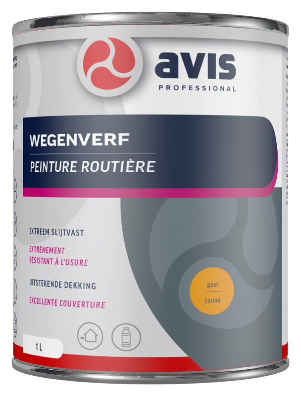Avis Wegenverf - Geel