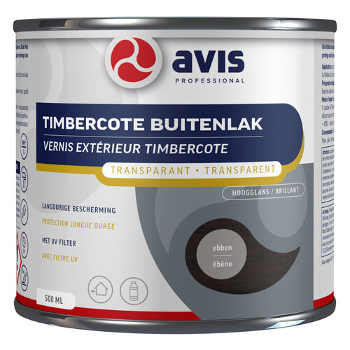 Avis Timbercote Transparant Hoogglans - Ebben