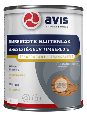 Avis Timbercote Transparant Hoogglans - Donker Eiken