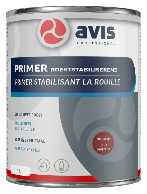 Avis Roest Stabiliserende Primer - Roodbruin