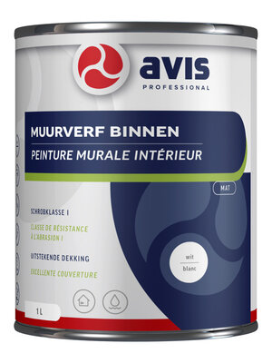 Avis Muurverf Permoglaze - Wit