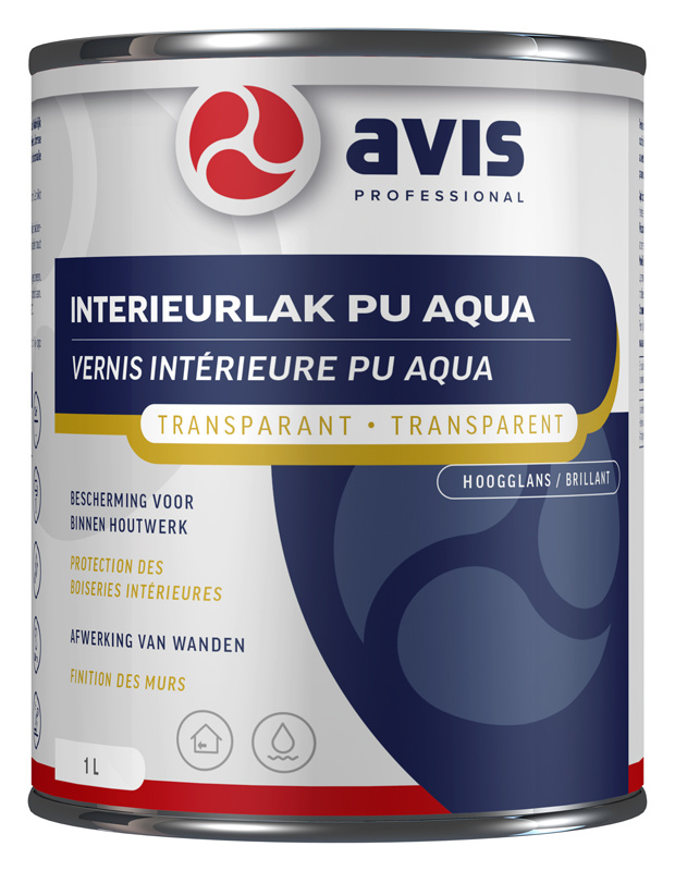 Avis Aqua PU Lak Hoogglans