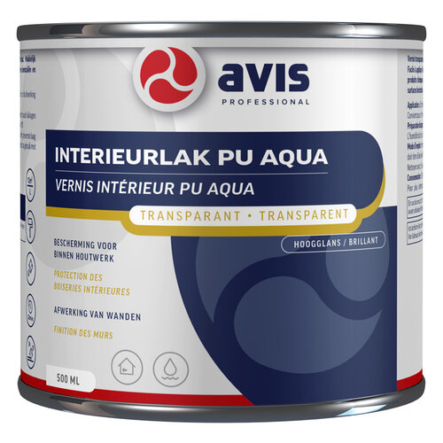 Avis Aqua PU Lak Hoogglans