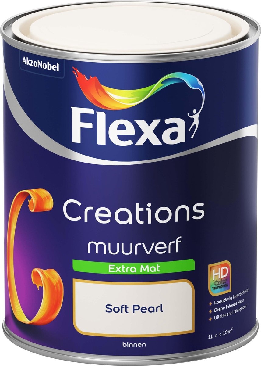 Flexa Creations Muurverf Extra Mat - Soft Pearl